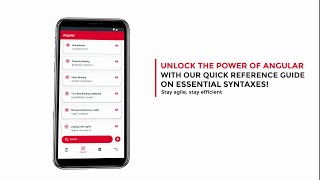 Angular CheatSheet  Promotional Video [upl. by Lillith]