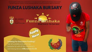 How to Apply Online for Funza Lushaka Bursary 💻 [upl. by Akli]