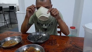 makan tempoyak goreng dan ikan masin goreng [upl. by Jarrid]