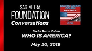 Conversations with Sacha Baron Cohen of WHO IS AMERICA [upl. by Harl]