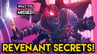 Destiny 2  THIS GOES HARD New Enemy Species Secret Tower and Revenant Trailer Breakdown [upl. by Cathrine]