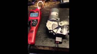 Wiper motor test [upl. by Lancelle375]