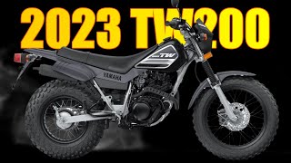 2023 YAMAHA TW200 DUAL PURPOSE FAT TIRES [upl. by Sheilah264]