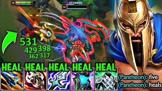 PANTHEON HEALS TO FULL HP IN 1 SECOND [upl. by Malita940]