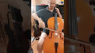 Day 1474 Bach Suite No1 in G major for Cello  Allemande bar 1926 practice [upl. by Nohsar363]