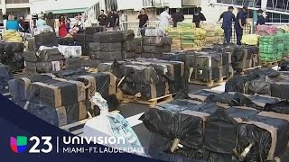 Guardacostas incautan más de 26000 libras de cocaína en aguas del Pacífico y el Caribe [upl. by Cello]