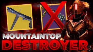 THIS EXOTIC DESTROYS MOUNTAINTOP ALETHONYM  Destiny 2 Revenant [upl. by Eilujna]