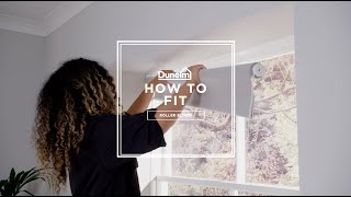 Dunelm  How to Fit Roller Blinds [upl. by Anaeel]