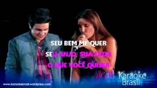 Luan Santana e Ivete Sangalo Quimica do Amor karaoke [upl. by Aneloaup]