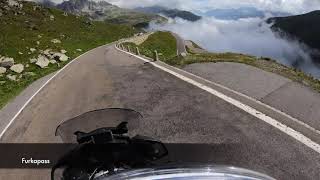 Svizzera in moto 8 passi 4K Switzerland on motorcycle [upl. by Yeo703]