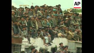 AFGHANISTAN MAZARESHARIF MILITARY DISPLAY [upl. by Airbmak]