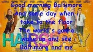 Hairspray Singalong  Good Morning Baltimore [upl. by Atilegna]