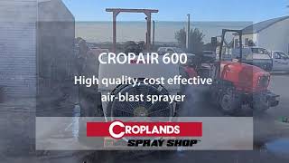 Croplands Cropair 600 Airblast Sprayer [upl. by Delaryd]