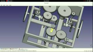 Mechanical Design and Kinematic Modelling of a Rolling Automata Mechanism [upl. by Zaob309]