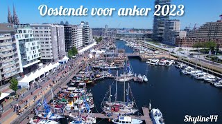 Oostende voor anker 2023 Drone Dji air 2S [upl. by Aisatal475]