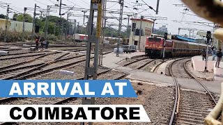 Arrival at Coimbatore Junction Railway Station [upl. by Proudlove310]