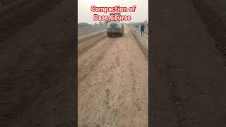 Compaction of base course layer engineering viralvideo shorts [upl. by Franzen]