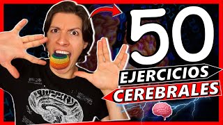 💪 50 EJERCICIOS CEREBRALES Para Fortalecer tu Mente [upl. by Sweeney]