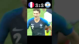 france vs argentina 2018 world round of 16 [upl. by Atinra]