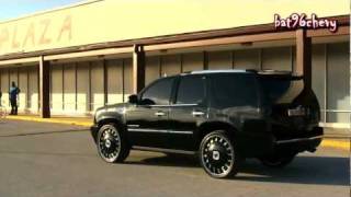 ALL BLACK Cadillac Escalade on 26quot DUB Opera Floaters  1080p HD [upl. by Adel821]