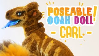 Poseable OOAK Art Doll The Magnificent Carl [upl. by Oznecniv]