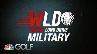 World Long Drive Military Qualifiers  Golf Channel [upl. by Alessandro]