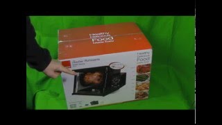 How to setup assemble Ronco 3000 Rotisserie cooker unpacking video [upl. by Natascha905]