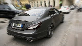 830HP VÄTH Mercedes CLS V63 RS TERROR SOUND [upl. by Ahsenhoj]