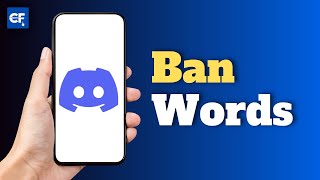 How To Ban Words on Discord Tutorial [upl. by Ramey]