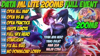 Update Data ML Lite 200MB Full Event Patch KOF Terbaru  Mobile Legends Bang Bang [upl. by Olegnaed]