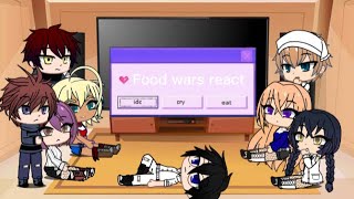 Food wars react part 2 [upl. by Notliw]