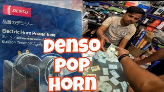 Denso pop horn installing in bike  Denso Horn  Gixxer  The Defender [upl. by Ahsitauq]