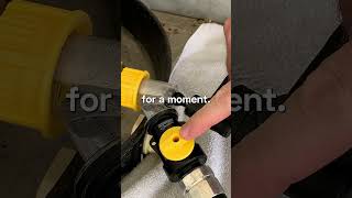 How to best unclog a water heater tank with a sediment buster waterheater diyhomemaintenance [upl. by Birk]