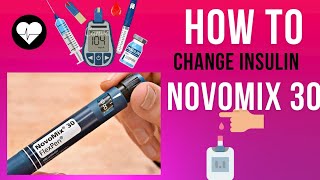 how to change insulin pen cartridge novomix hindi novopen diabetes lantus allstar [upl. by High]