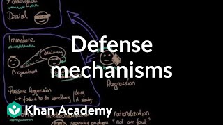 Defense mechanisms  Behavior  MCAT  Khan Academy [upl. by Faustina]