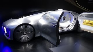 MercedesBenz F015 Luxury in Motion Concept  Exterior and Interior  IAA Frankfurt 2015 [upl. by Gautious]