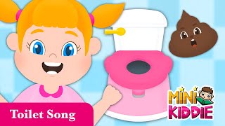 Toilet Song  Potty Training Song for Toddlers  Kids Songs  Mini Kiddie [upl. by Kemble]