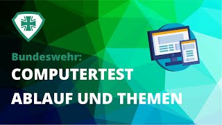 ABLAUF und THEMEN vom BUNDESWEHR COMPUTERTEST  plakosakademiede [upl. by Eillil]