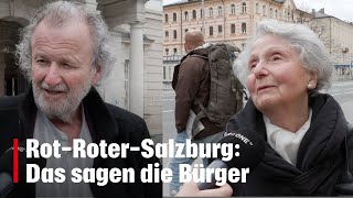 RotRoterSalzburg Das sagen die Bürger  kronetv NEWS [upl. by Liahcim]