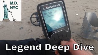 Nokta Makro Legend Deep Dive At The Beach How Good Is it [upl. by Sanson572]