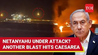 Netanyahu’s Home Under Attack IDF On High Alert Authorities Search For Missiles Drones  Watch [upl. by Ylehsa]