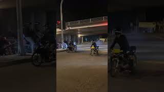 lumba motor 125 Malam Minggu video Ori starting melayang 125zrmalaysia shorts short [upl. by Ahseem538]