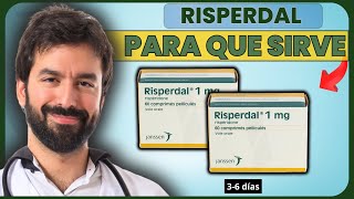 RISPERDAL💊 TODO LO QUE NECESITAS SABER  MÁS [upl. by Joline176]