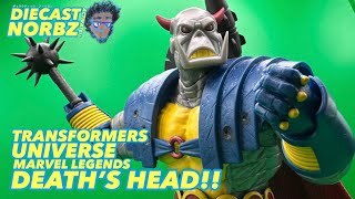 MARVEL LEGENDS TRANSFORMERS DEATH’S HEAD [upl. by Enialahs224]