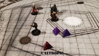 Caltrops and oil Caltrops in real life VS TTRPG [upl. by Genna]