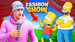 I joined a Fashion Show as The Simpsons [upl. by Nediarb183]