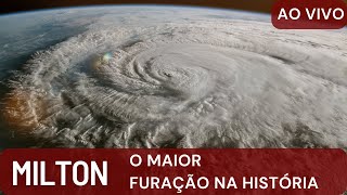 Furacão MILTON  AO VIVO   Hurricane MILTON  LIVE  Tampa bay Key West  FL milton hurricane [upl. by Carpio]