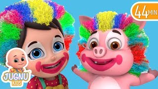 Chubby Cheeks Dimple chin poem  Baby songs  Jugnu kids Nursery Rhymes amp kids songs [upl. by Marni388]