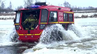 Pokaz transportera kołowego SHERP N1200 [upl. by Iren]