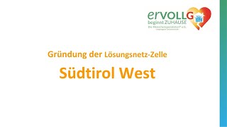 Lösungsnetz Zelle Südtirol West 20251115 [upl. by Llireva]